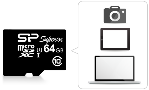 thẻ nhớ Silicon Power Micro xDrive L03 64GB