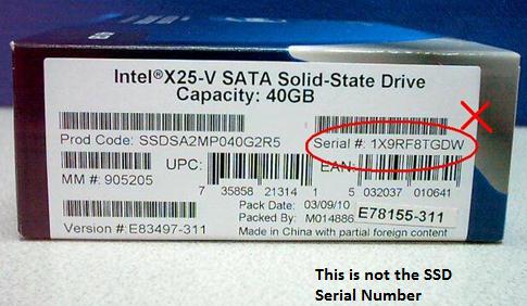 Kiểm tra bảo hành ổ cứng SSD Intel