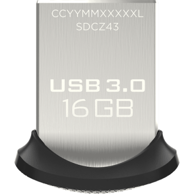 USB Sandisk Ultra Fit CZ43 16GB USB 3.0 SDCZ43-16G-G46