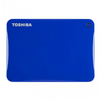 Ổ cứng di động Toshiba Canvio Connect II 1TB (Xanh) - HDTC810AL3A1