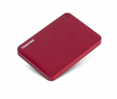Ổ cứng di động Toshiba Canvio Connect II 2TB (Đỏ) - HDTC820AR3C1