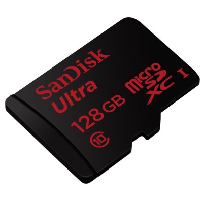 Thẻ nhớ microSD Sandisk Ultra 128GB Class 10, 48MB/s kèm Adapter - SDSDQUAN-128G-G4A
