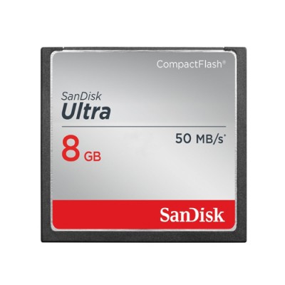 Thẻ nhớ CF Sandisk Ultra 8GB 50MB/s - SDCFHS-008G-G46