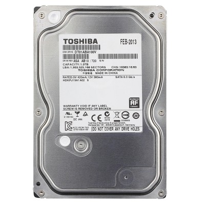 Ổ cứng HDD Toshiba 2TB 3.5" SATA3 5700rpm 32MB AV HDD - DT01ABA200V