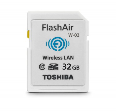Thẻ nhớ SD Toshiba 32GB Flash Air Wireless Class 10 / Wifi SD Card