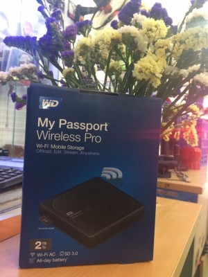 WD My Passport Wireless Pro 2TB WDBP2P0020BBK