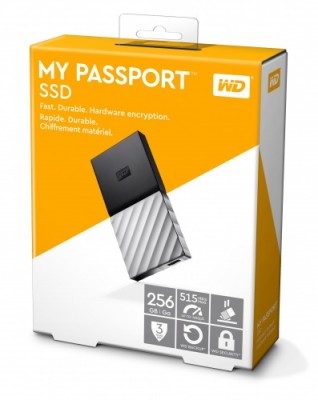 Ổ cứng SSD di động WD Passport SSD 256GB