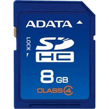 Thẻ nhớ sd ADATA 8GB SDHC Class 4