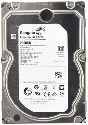 Seagate  Enterprise NAS HDD 2TB ST2000VN0001
