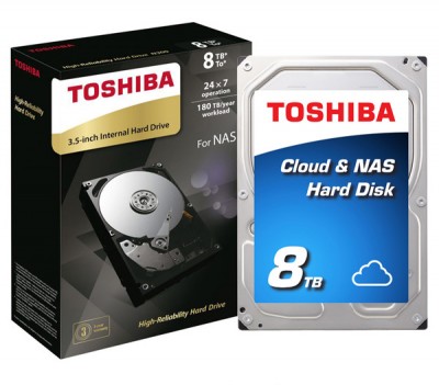 ổ cứng Toshiba HDD NAS 8TB MN05ACA800
