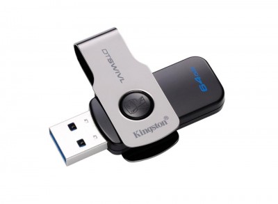Usb Kingston DataTraveler SWIVL 64GB  USB 3.0 DTSWIVL/64GB