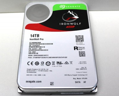 Ổ Cứng HDD NAS Seagate IronWolf Pro 14TB - ST14000NE0008