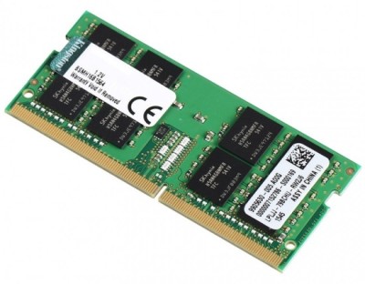 Ram Laptop Kingston SODIMM 1.2V 4GB 2400MHz DDR4 Non-ECC CL17 SODIMM 1Rx8 - KVR24S17S6/4 