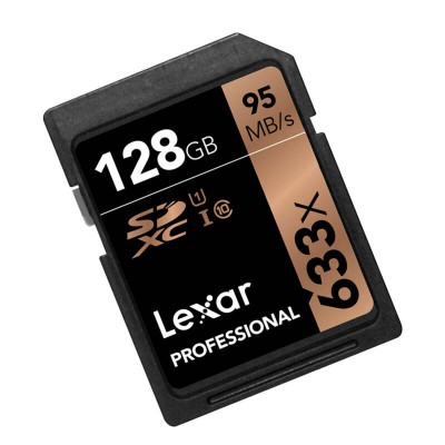 Thẻ nhớ 128GB Pro 633X SDHC 95MB/45MB/s Lexar