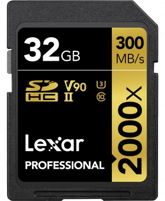 Thẻ nhớ 32GB Pro 2000X SDHC UHS2 U3 300MB/260MB/s