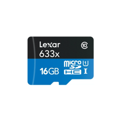 Thẻ nhớ 16GB Micro 633X SDHC 95MB/45MB/s Lexar (Không có  Adapter)