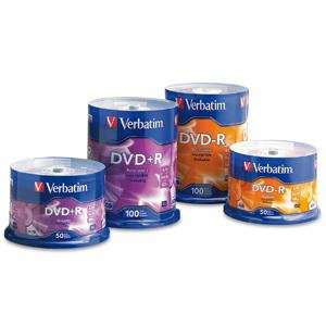 Đĩa Verbatim DVD+R 4.7GB 16X 10pk SC