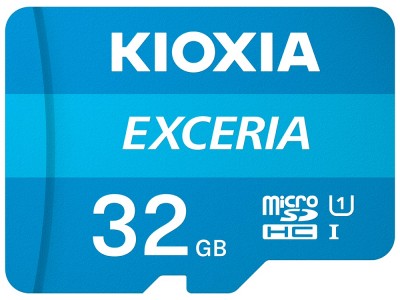 Thẻ nhớ MicroSD 32GB UHS-I C10 Kioxia Exceria 100MBs(Không có Adapter)