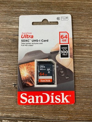 Thẻ nhớ SanDisk SDXC Ultra 64GB C10 UHS-1 100MB/s - SDSDUNR-064G-GN3IN