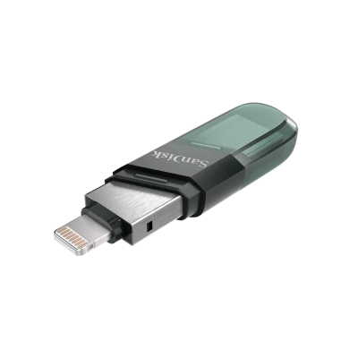 USB Lightning cho Iphone SanDisk iXpand Flash Drive Flip SDIX90N 64GB