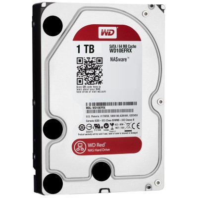  WD HDD Caviar Red 1TB 3.5"( WD10EFRX)