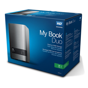 WD My Book Duo 6TB( WDBLWE0060JCH)