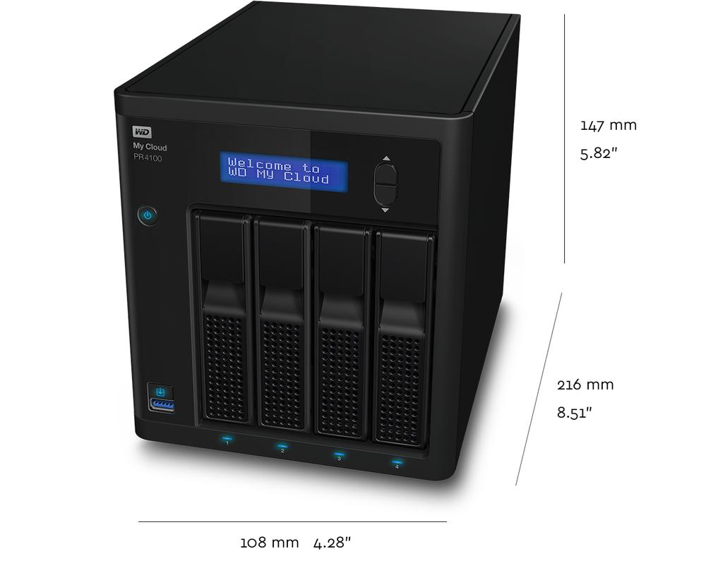 WD My Cloud PR4100