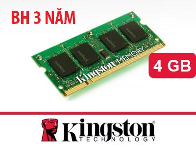 Kingston laptop DDR3 4GB Bus 1600Mhz PC3