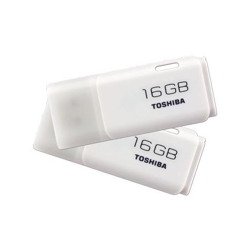 USB TOSHIBA HAYABUSA 16G ( White/Blue)