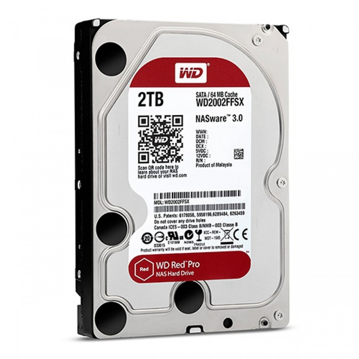 Ổ cứng HDD WD Red Pro 2TB 3.5" - WD2002FFSX