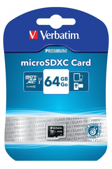 Thẻ nhớ Verbatim Micro SDHC 64GB Class 10