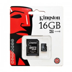 Thẻ nhớ Micro Kingston 16GB Class 10 45MB/s kèm Adapter