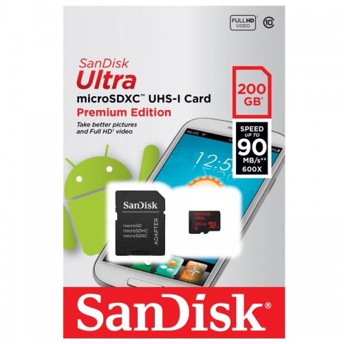 Thẻ nhớ SD SanDisk Micro SDXC Ultra C10 Thẻ nhớ SD SanDisk Micro SDXC Ultra C10