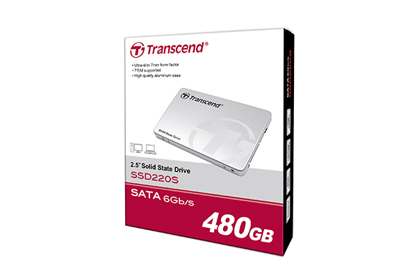 Transcend ra mắt ổ cứng SSD220S tốc độ cao 550MB/s