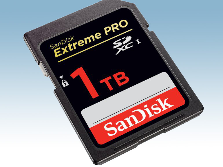 Sandisk trình làng thẻ nhớ dung lượng siêu khủng 1tb