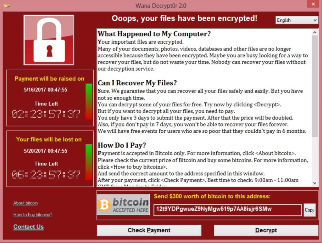 Cách đơn giản mua ổ cứng để tránh và bảo vệ  trước lây nhiễm Virus WannaCry 