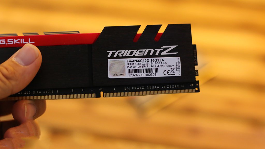 Đánh giá bộ nhớ trong RAM GSKILL nhanh nhất thế giới : Gskill Trident Z 4266Mhz