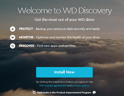 Hướng dẫn cài đặt sử dụng WD Discovery trên ổ cứng ngoài Western Digital