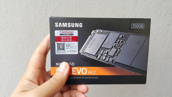 Trải nghiệm ổ cứng thể rắn Samsung 960 Evo 250 GB: vô địch trong tầm giá dưới 4 triệu