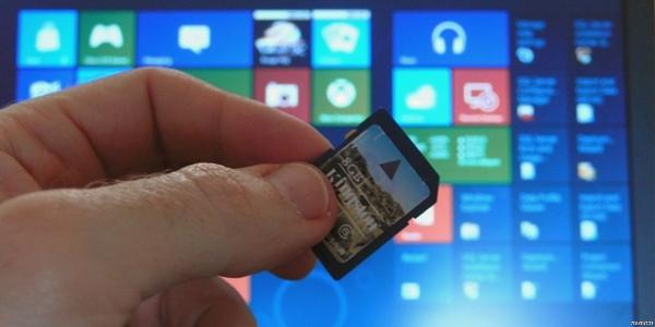 Tăng không gian lữu trữ cho Windows 8.1 bằng thẻ SD và microSD