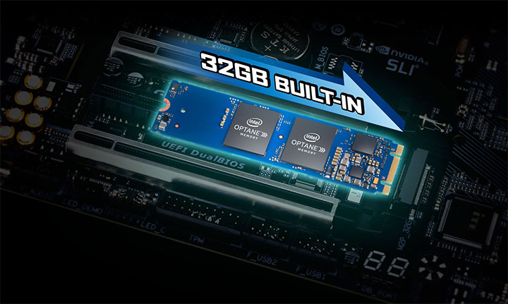 Intel Optane sự kết hợp hoàn hảo 2 dòng ổ cứng giữa tốc độ SSD và khả năng lưu trữ của HDD