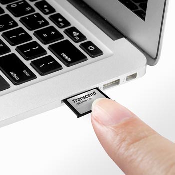 Thẻ nhớ Transcend JetDrive Lite 128GB  tăng lượng lưu trữ cho Macbook 