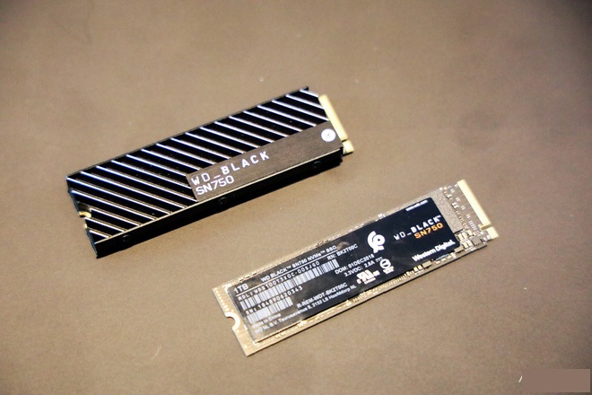 Western Digital ra mắt ổ cứng WD BLACK SN750 NVME SSD: hiệu năng cực cao, có tản nhiệt riêng
