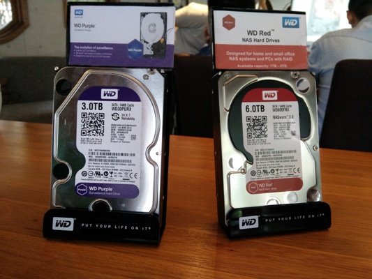 Ổ cứng WD Purple và WD Red chính thức có mặt tại Việt Nam 