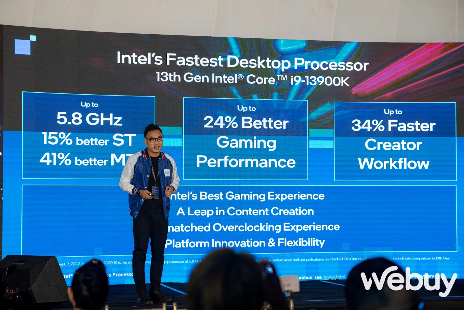 Intel Core thế hệ thứ 13 chính thức ra mắt, tăng cường hiệu năng hướng tới đối tượng game thủ, người làm nội dung