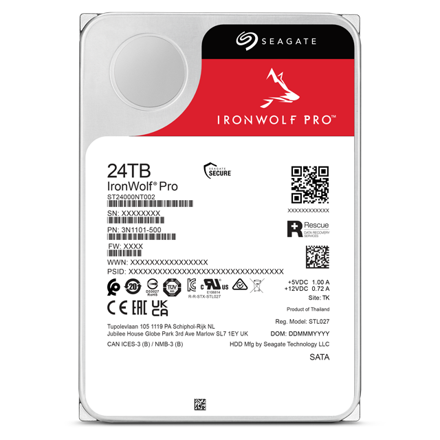 Seagate ra mắt ổ cứng IronWolf Pro 24 TB - luồng gió mới cho lưu trữ NAS trong năm 2024