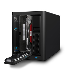 Ổ cứng Nas WD My Cloud EX2100 sử dụng ỗ cứng WD Red