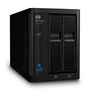 Ổ cứng Nas WD My Cloud EX2100 8TB( WDBWAZ0080NBK-SESN)