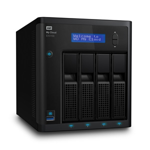 Ổ cứng Nas WD My Cloud EX4100 0TB( WDBWZE0000NBK-SESN)