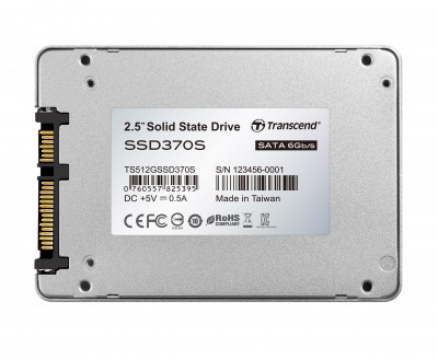 Transcend SSD370S SATA III 6Gb/s 128 GB Synchronous MLC NAND